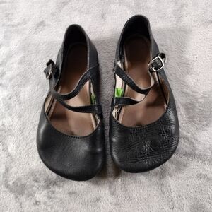Soft Star Shoes Mary Janes Black Barefoot Size 5 Wide